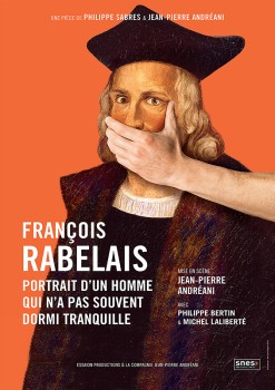 François Rabelais Portrait d'un homme qui n'a pas souvent dormi tranquille